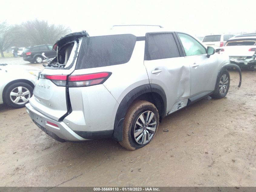 2022 NISSAN PATHFINDER SL VIN: 5N1DR3CA0NC246609