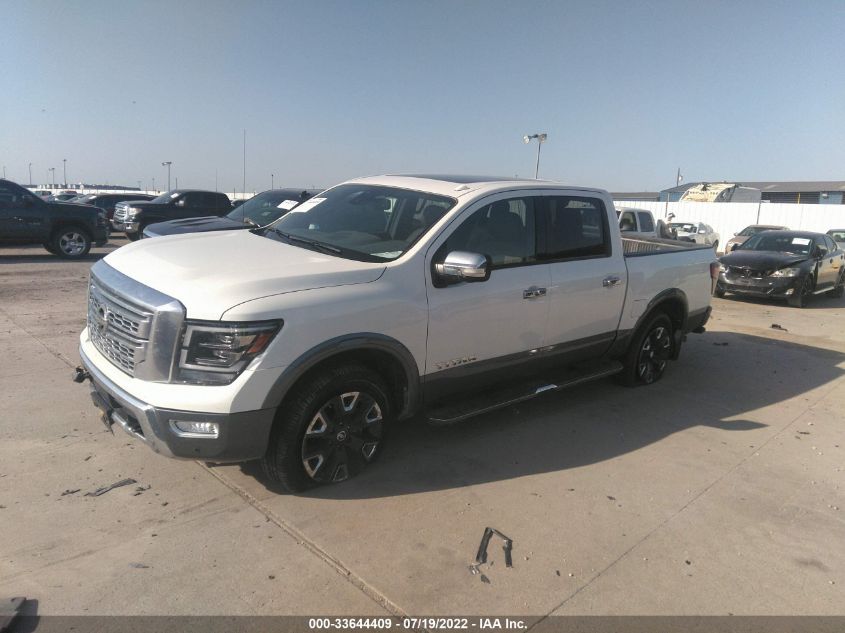 2021 NISSAN TITAN PLATINUM RESERVE VIN: 1N6AA1ED9MN520643