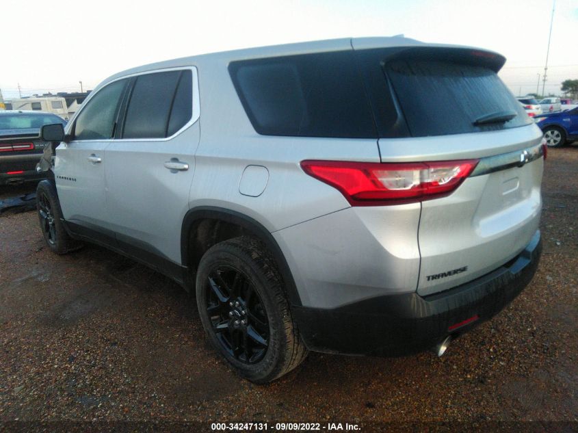 2021 CHEVROLET TRAVERSE LS VIN: 1GNERFKW7MJ232442