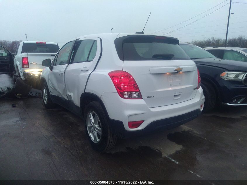 2020 CHEVROLET TRAX LS VIN: KL7CJKSB8LB046802