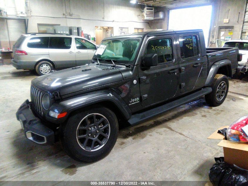 2020 JEEP GLADIATOR OVERLAND VIN: 1C6HJTFG4LL148183