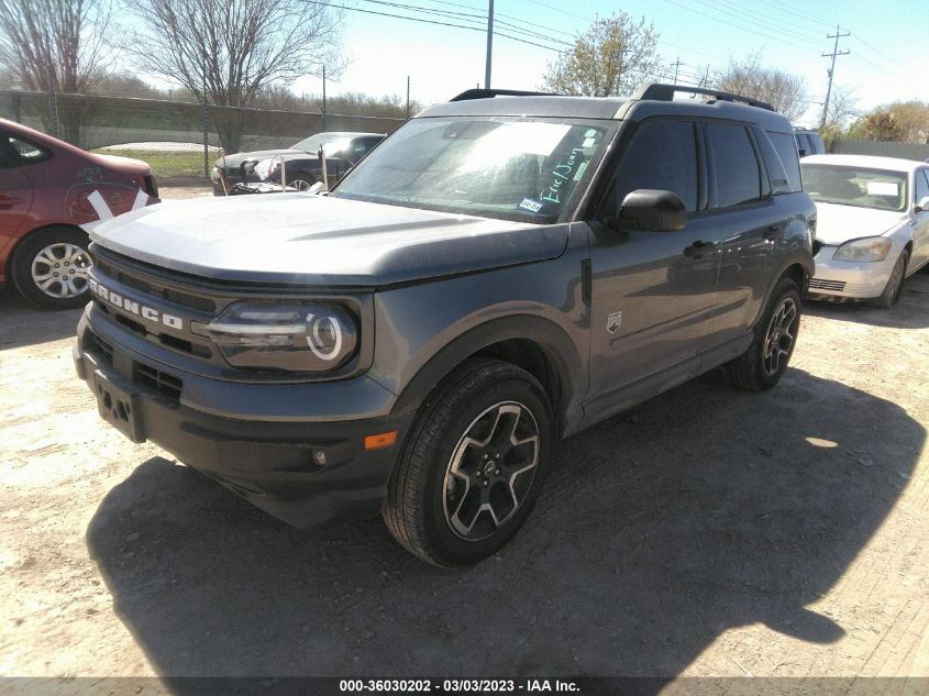 2022 FORD BRONCO SPORT BIG BEND VIN: 3FMCR9B65NRD43219