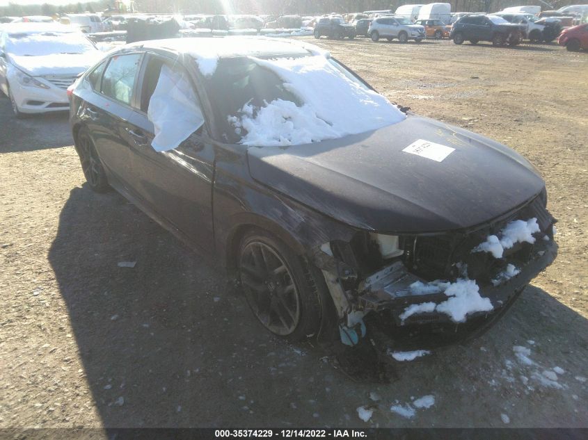 2022 HONDA CIVIC SEDAN SPORT VIN: 2HGFE2F57NH507623