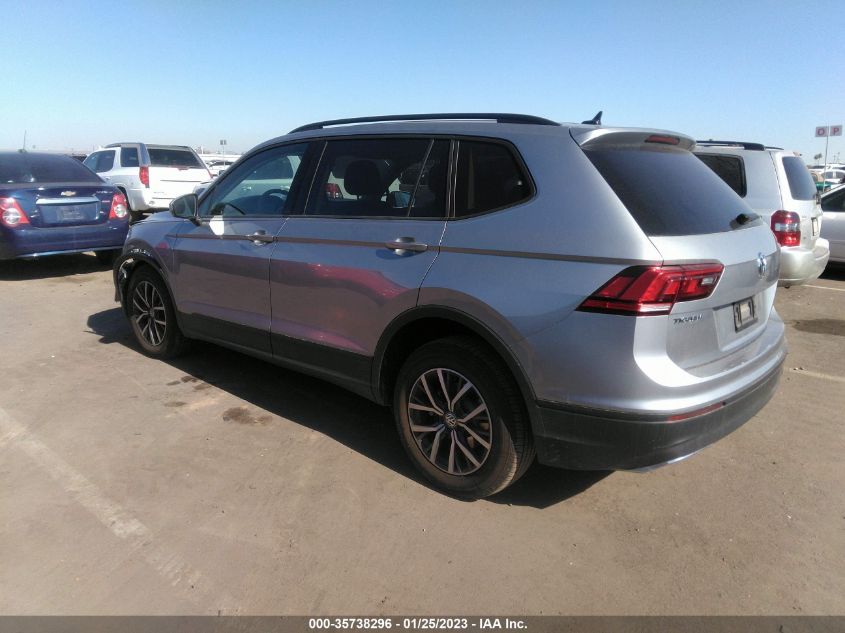 2021 VOLKSWAGEN TIGUAN S VIN: 3VV1B7AX8MM136979