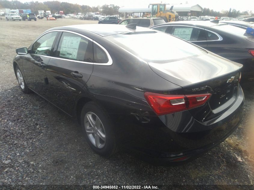 2023 CHEVROLET MALIBU LS VIN: 1G1ZC5ST7PF121563