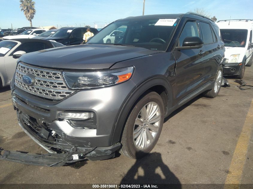 2021 FORD EXPLORER LIMITED VIN: 1FM5K7FW5MNA11648