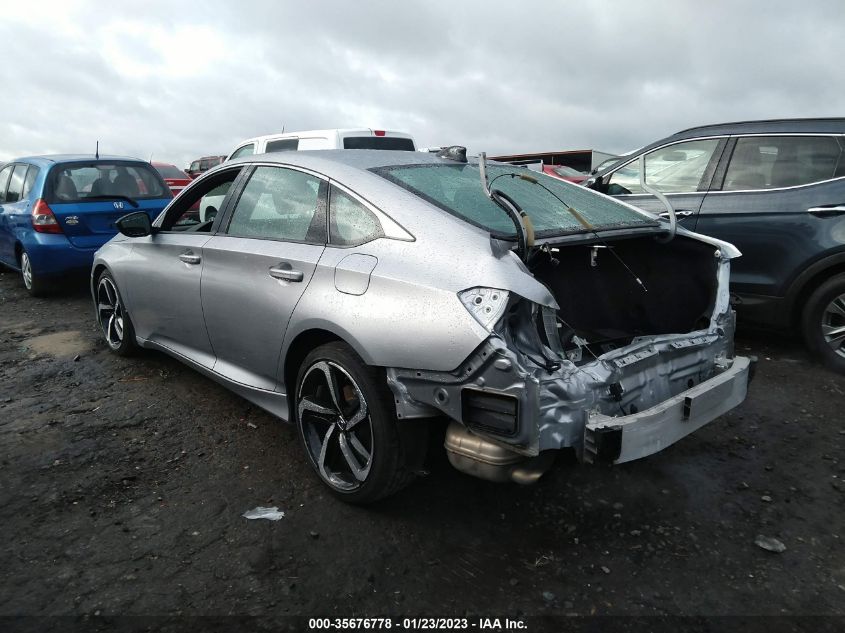 2022 HONDA ACCORD SEDAN SPORT VIN: 1HGCV1F35NA014856