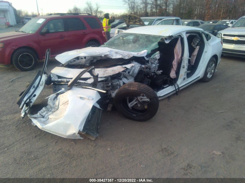 2022 CHEVROLET MALIBU LS VIN: 1G1ZB5ST5NF214016