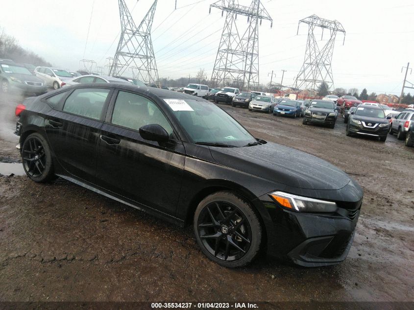 2022 HONDA CIVIC SEDAN SPORT VIN: 2HGFE2F57NH588994