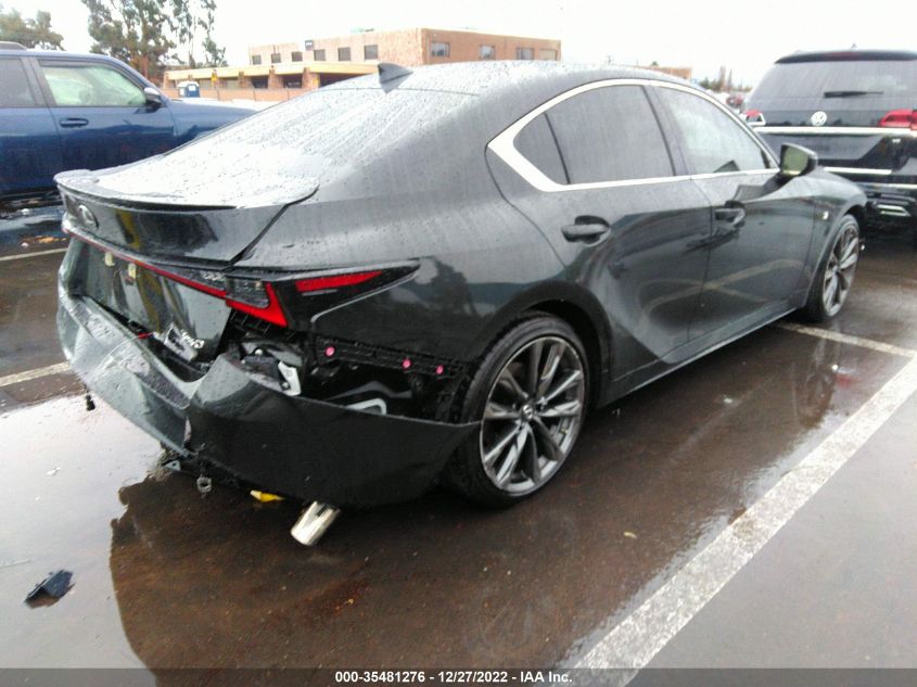 2021 LEXUS IS IS 350 F SPORT VIN: JTHGZ1B23M5048009