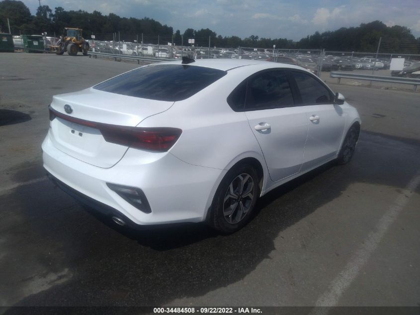 2021 KIA FORTE LXS VIN: 3KPF24AD8ME368906