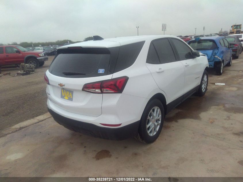 2022 CHEVROLET EQUINOX LS VIN: 3GNAXHEV5NS247122