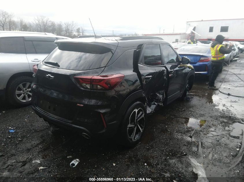 2022 CHEVROLET TRAILBLAZER RS VIN: KL79MTSL5NB036912
