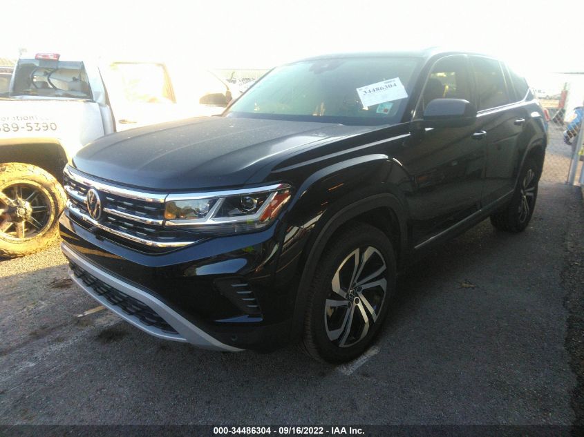 2021 VOLKSWAGEN ATLAS 3.6L V6 SEL PREMIUM VIN: 1V2TR2CA7MC590204