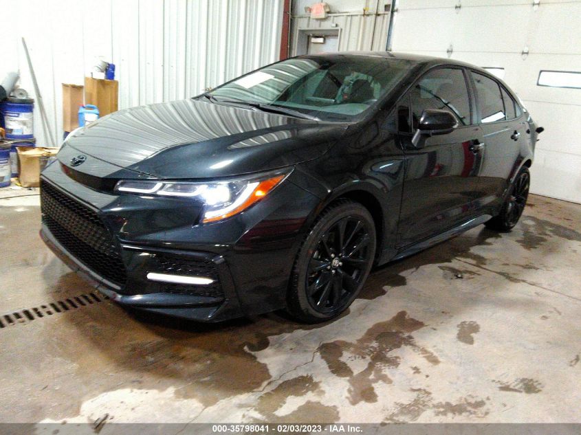 2022 TOYOTA COROLLA SE/SE NIGHTSHADE/APEX SE VIN: 5YFS4MCEXNP106058