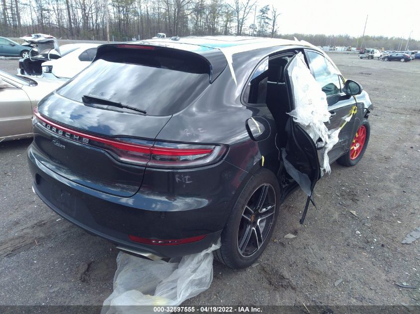 2021 PORSCHE MACAN VIN: WP1AA2A54MLB02315
