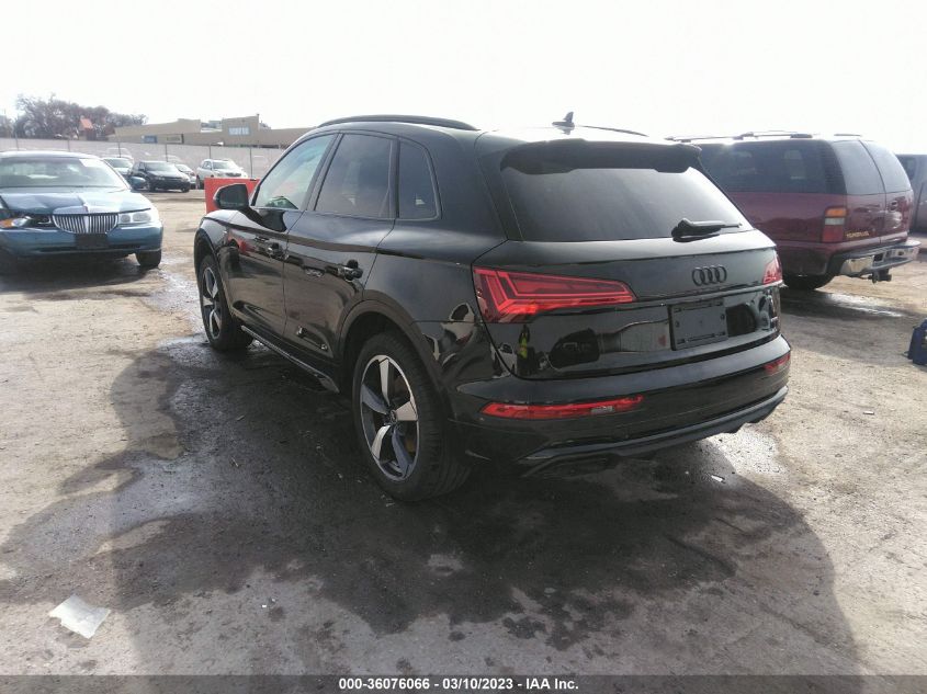 2022 AUDI Q5 S LINE PREMIUM PLUS VIN: WA1EAAFY4N2043672