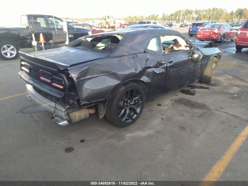 2022 DODGE CHALLENGER R/T VIN: 2C3CDZBT7NH109270