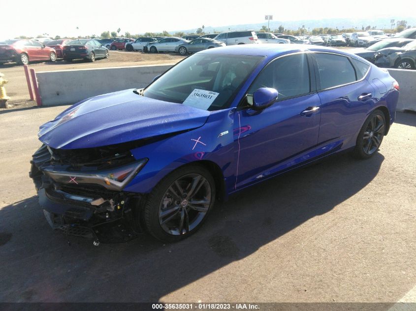 2023 ACURA INTEGRA W/A-SPEC TECH PACKAGE VIN: 19UDE4G78PA008494