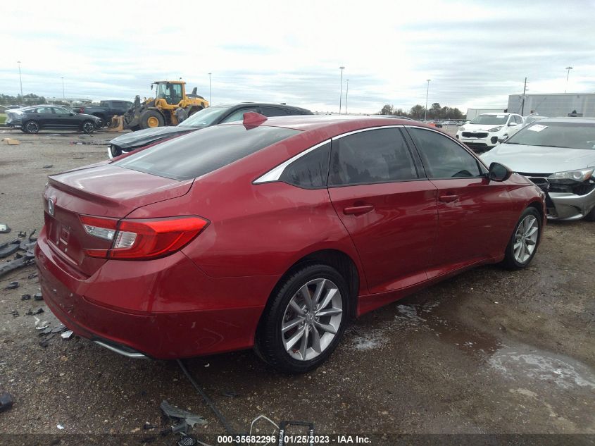 2021 HONDA ACCORD SEDAN LX VIN: 1HGCV1F12MA055913