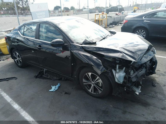 2021 NISSAN SENTRA SV VIN: 3N1AB8CV4MY221653