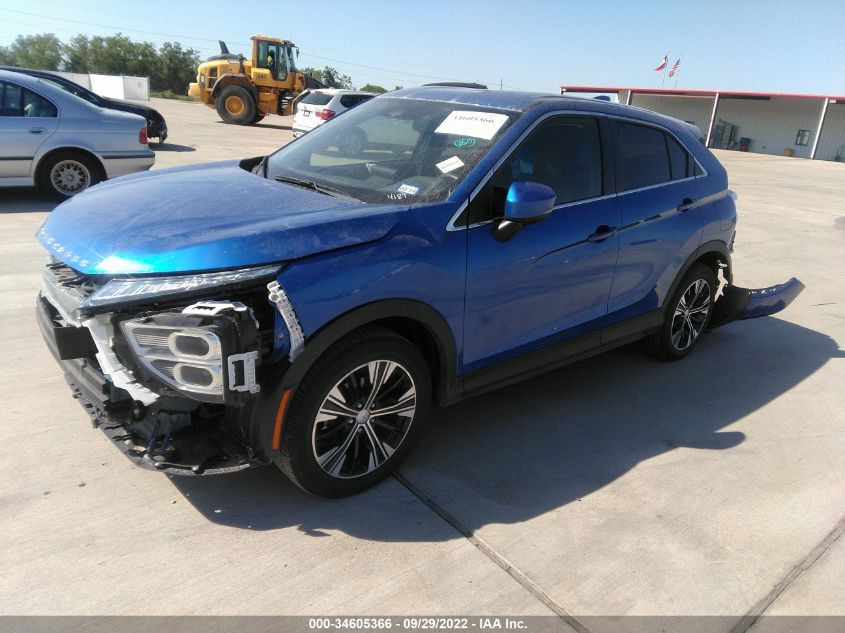 2022 MITSUBISHI ECLIPSE CROSS SE/SEL VIN: JA4ASWAA4NZ064189