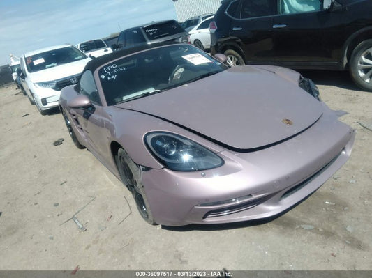 2022 PORSCHE 718 BOXSTER VIN: WP0CA2A84NS205102