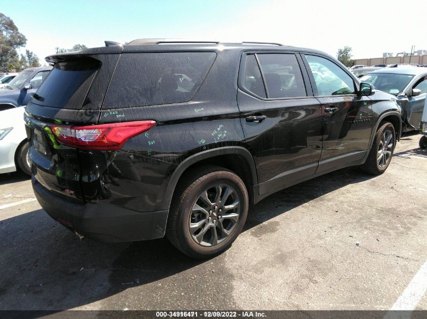 2021 CHEVROLET TRAVERSE RS VIN: 1GNEVJKW5MJ143970