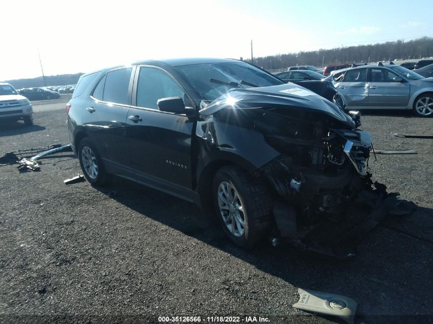 2020 CHEVROLET EQUINOX LS VIN: 2GNAXHEV1L6280596