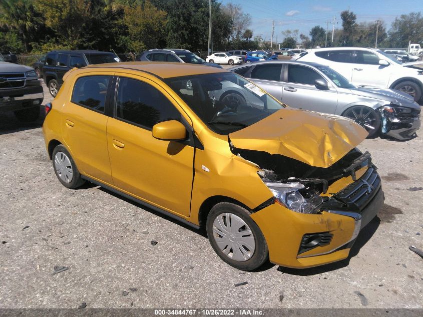 2021 MITSUBISHI MIRAGE ES/LE/CARBONITE EDITION VIN: ML32AUHJ8MH000980