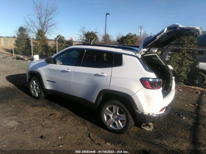 2022 JEEP COMPASS LATITUDE VIN: 3C4NJDBB5NT180322