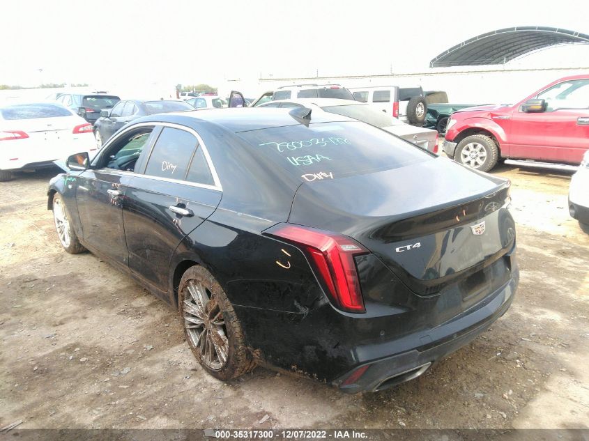 2021 CADILLAC CT4 PREMIUM LUXURY VIN: 1G6DB5RLXM0113498