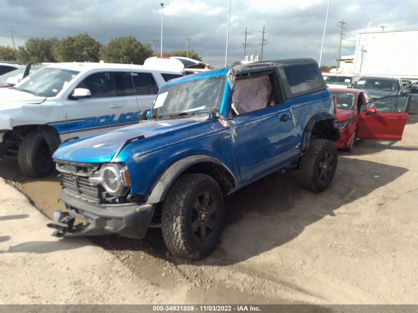 2022 FORD BRONCO BASE/BIG BEND VIN: 1FMDE5AH2NLB13521
