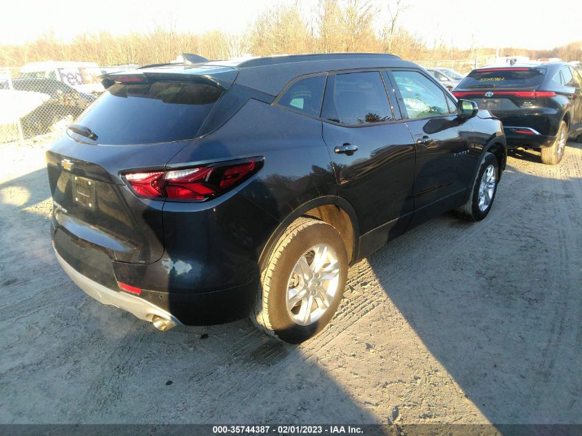 2022 CHEVROLET BLAZER LT VIN: 3GNKBHR40NS143304