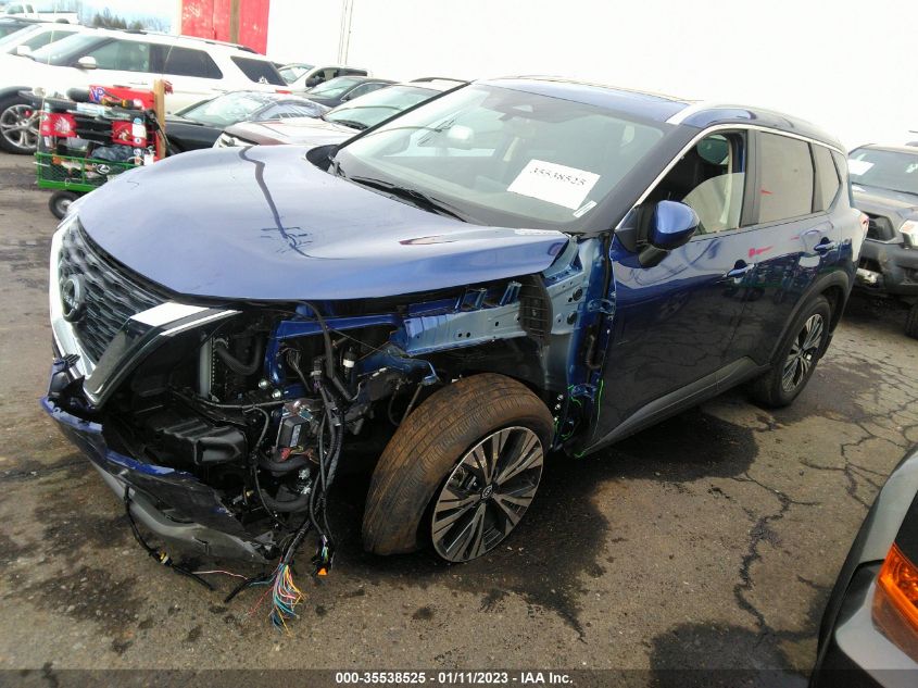 2022 NISSAN ROGUE SV VIN: JN8BT3BB0NW334084