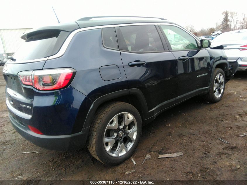 2020 JEEP COMPASS LIMITED VIN: 3C4NJDCBXLT216095