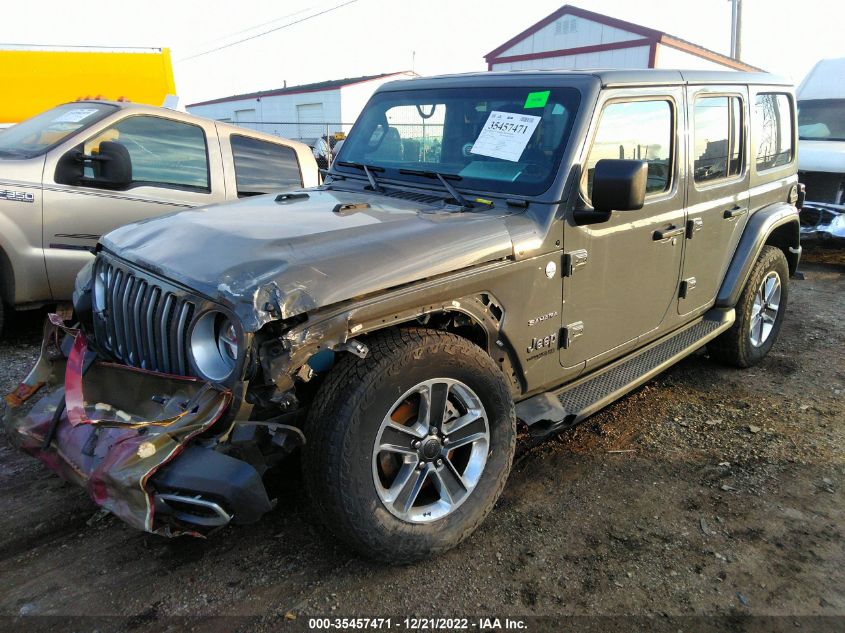 2020 JEEP WRANGLER UNLIMITED NORTH EDITION VIN: 1C4HJXEN6LW314816