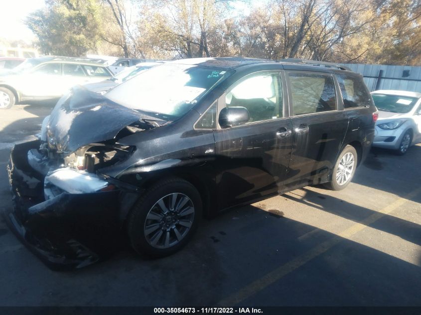 2020 TOYOTA SIENNA XLE VIN: 5TDDZ3DC6LS244878