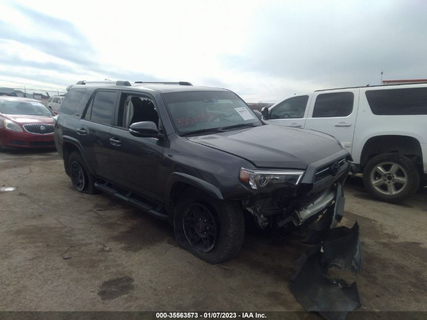 2021 TOYOTA 4RUNNER SR5 PREMIUM VIN: JTEFU5JR6M5235600
