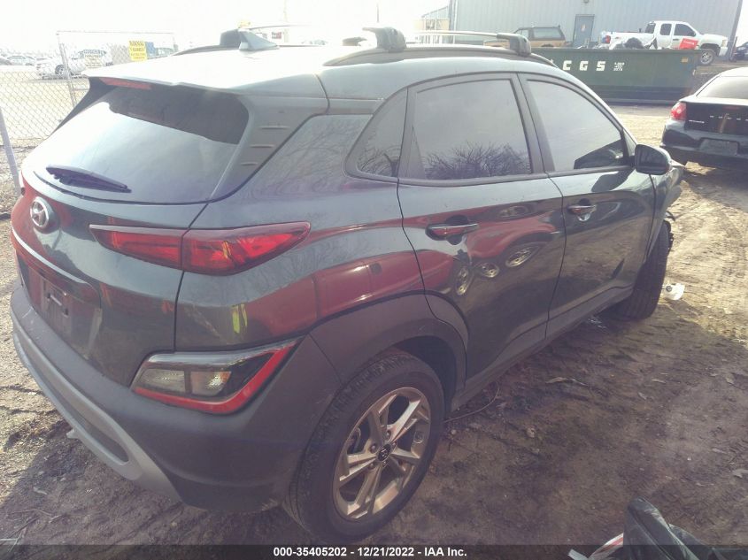 2022 HYUNDAI KONA SEL VIN: KM8K62AB3NU795947