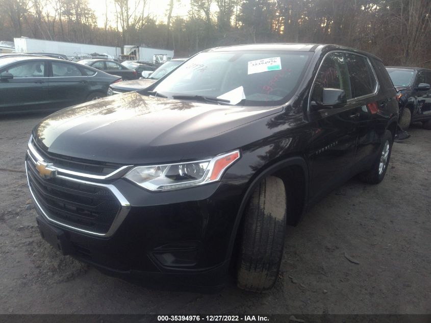2020 CHEVROLET TRAVERSE LS VIN: 1GNERFKWXLJ120202