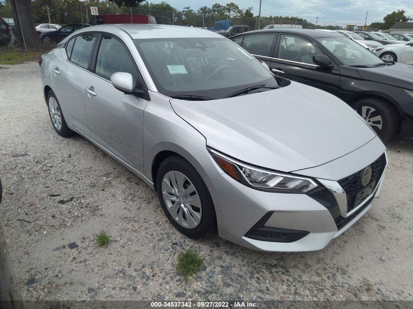 2022 NISSAN SENTRA S VIN: 3N1AB8BV4NY292967