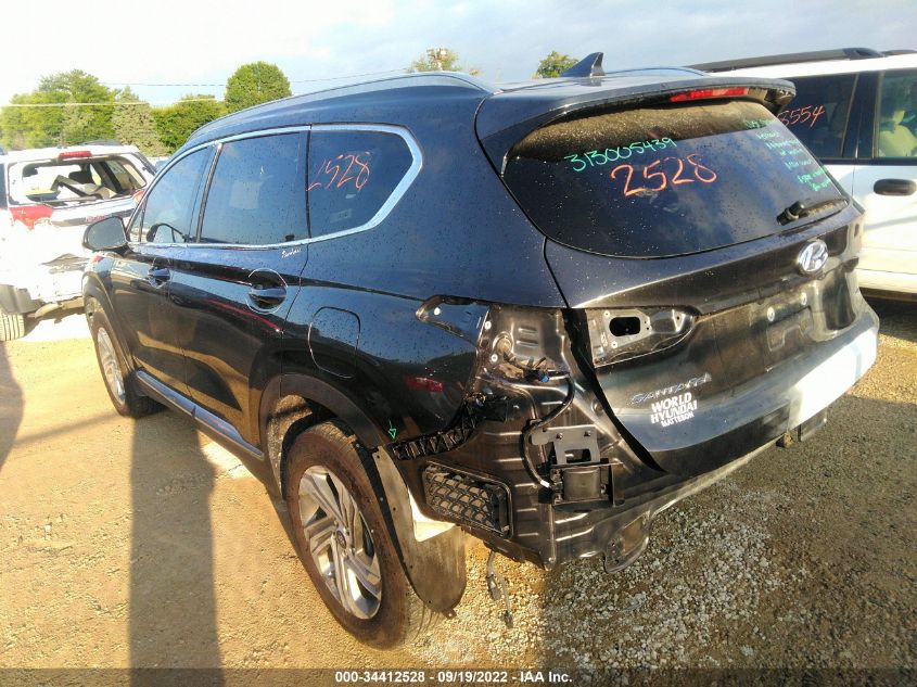 2022 HYUNDAI SANTA FE SEL VIN: 5NMS2DAJ2NH389328