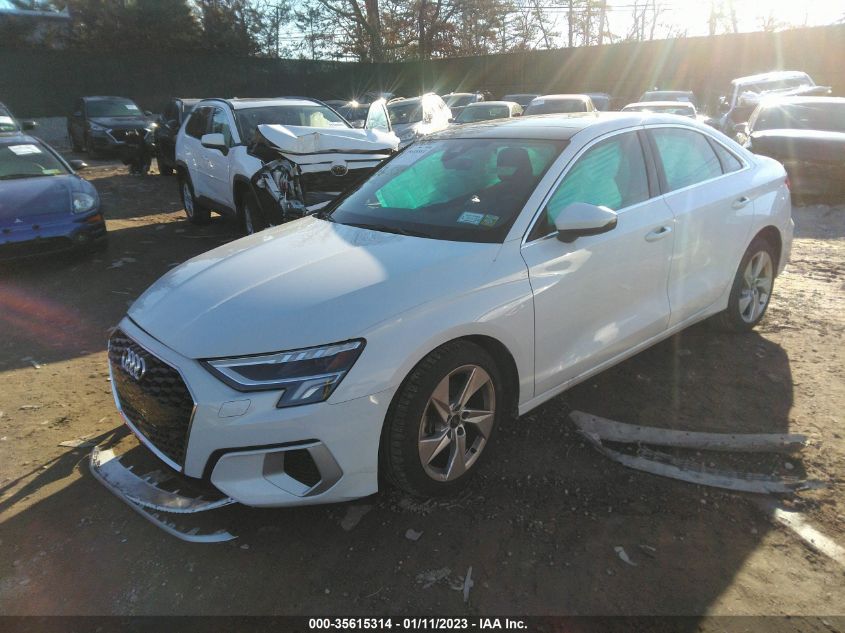 2023 AUDI A3 PREMIUM VIN: WAUGUDGY1PA027649