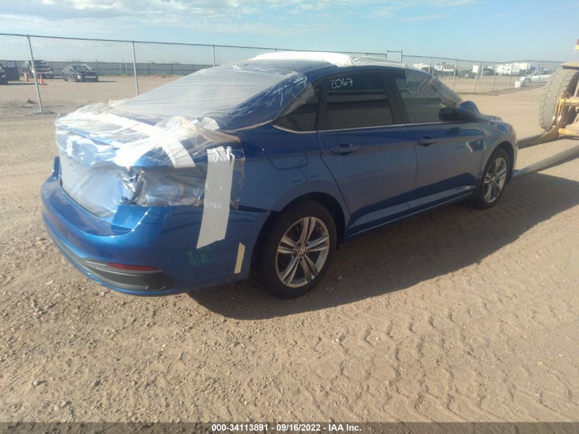 2022 VOLKSWAGEN JETTA SE VIN: 3VW7M7BU6NM012067