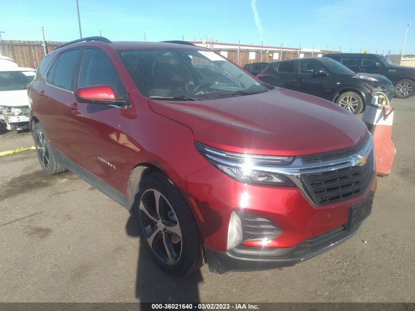 2022 CHEVROLET EQUINOX LT VIN: 3GNAXUEV3NL219726