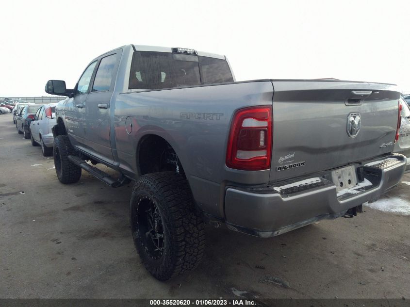 2021 RAM 2500 BIG HORN VIN: 3C6UR5DL3MG660650