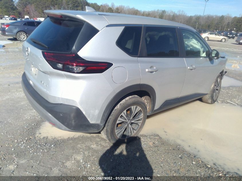 2022 NISSAN ROGUE SV VIN: 5N1BT3BB5NC671665