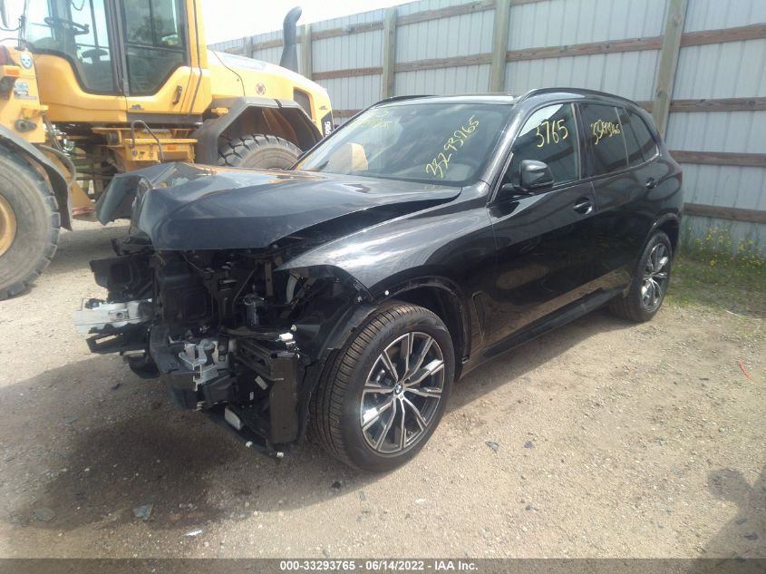 2022 BMW X5 XDRIVE40I VIN: 5UXCR6C07N9K80406