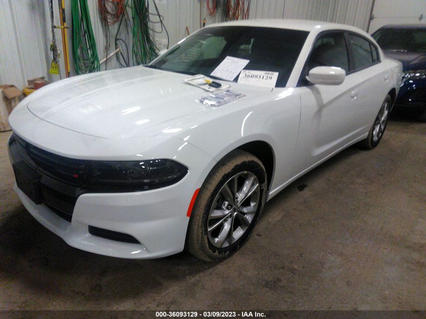 2022 DODGE CHARGER SXT VIN: 2C3CDXJG8NH265021